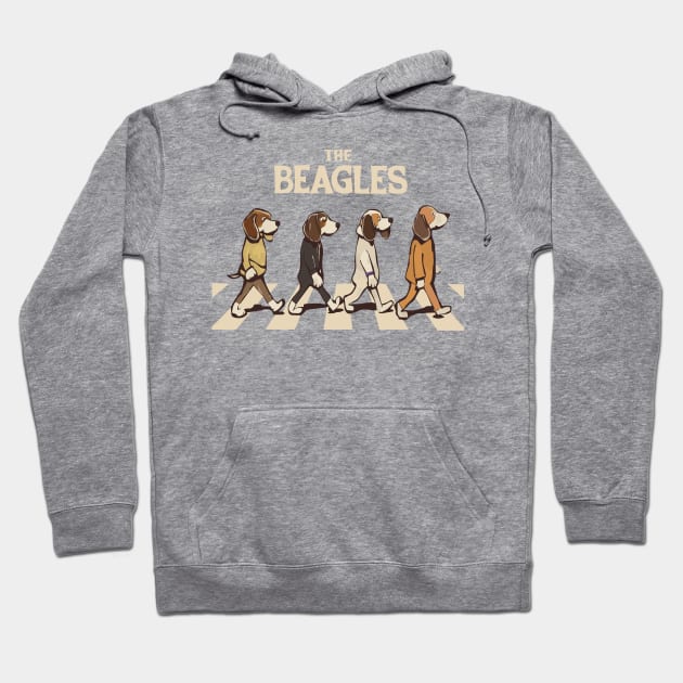 The Beagles Hoodie by Rahelrana